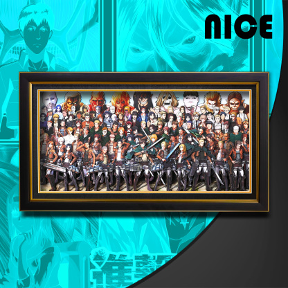 進擊的巨人 3D立體畫-ZUIHANG SHOP