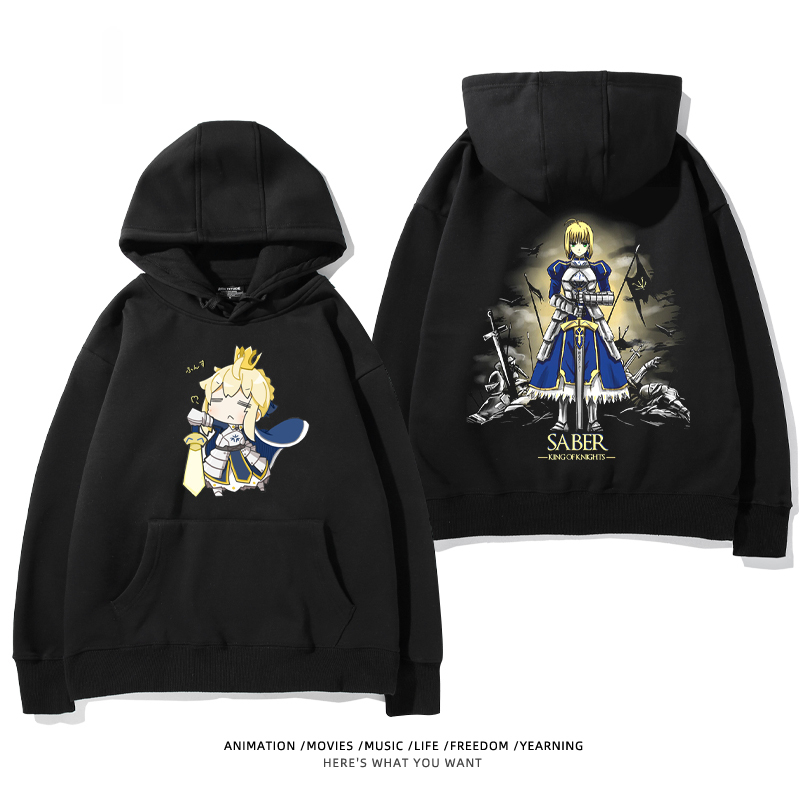 Fate新款 親子情侶男女款連帽衛衣-ZUIHANG SHOP