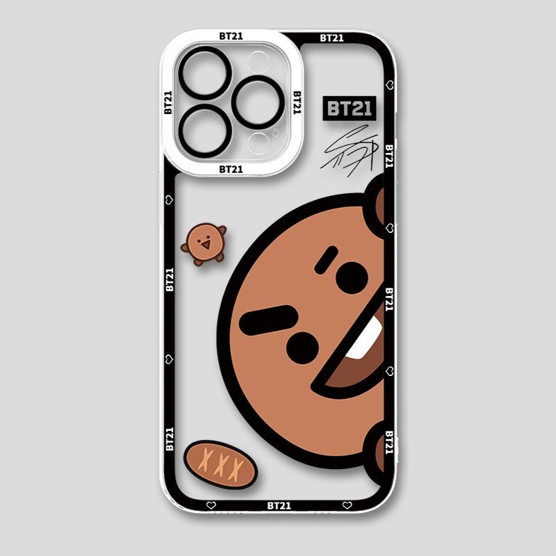 BTS防彈少年團天使眼透明防摔軟殼