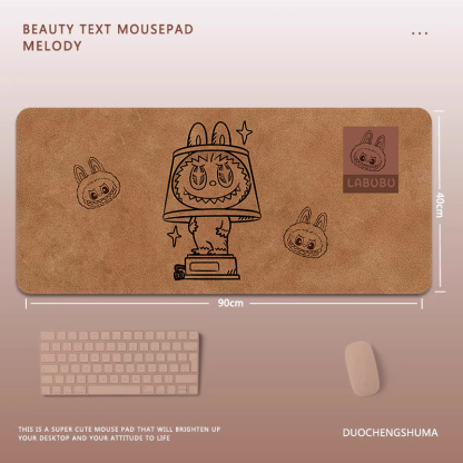 labubu拉布布 主題桌墊 布質滑鼠墊-ZUIHANG SHOP