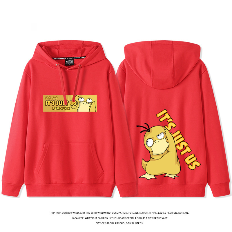 皮卡丘聯名 2025秋冬新款 親子情侶裝連帽衛衣