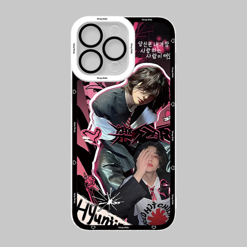 straykids天使眼透明防摔軟殼