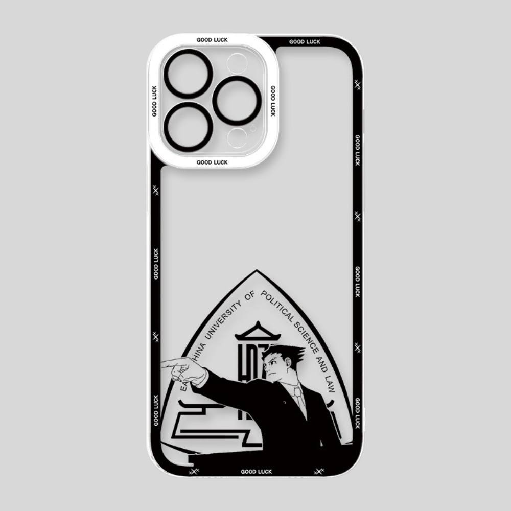 逆轉裁判天使眼透明防摔軟殼-ZUIHANG SHOP