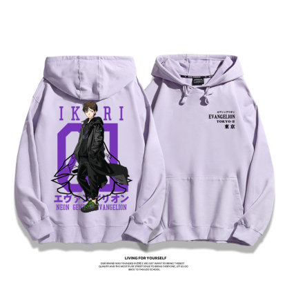 新世紀福音戰士新款 親子情侶男女款連帽衛衣-ZUIHANG SHOP