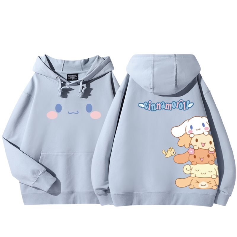 大耳狗新款 親子情侶男女款連帽衛衣