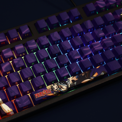 露西哈特菲利亞透光RGB108鍵標準配列衛星軸鍵帽-ZUIHANG SHOP