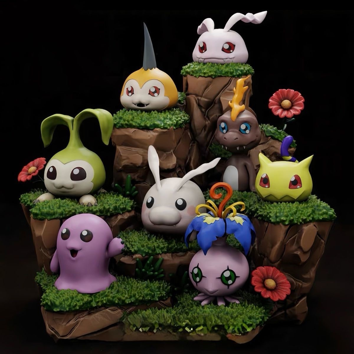 數碼寶貝 幼年期與假山-ZUIHANG SHOP