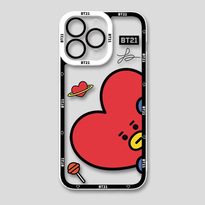 BTS防彈少年團天使眼透明防摔軟殼