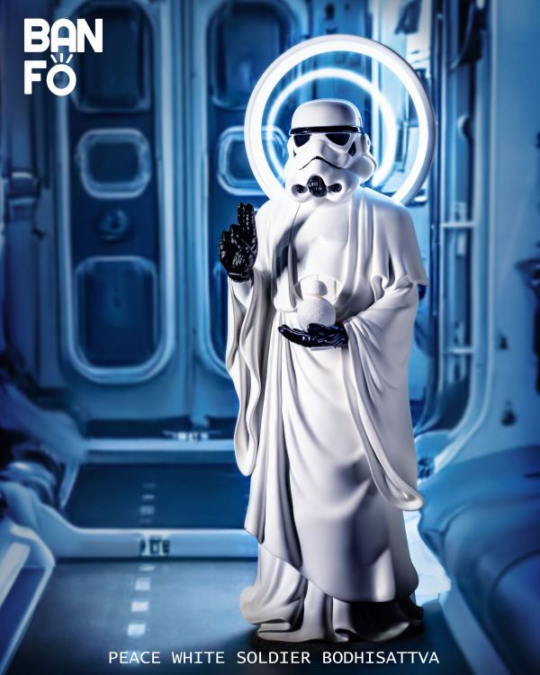【預購】BANFO萬佛 和平白兵（STOPWARS）-ZUIHANG SHOP