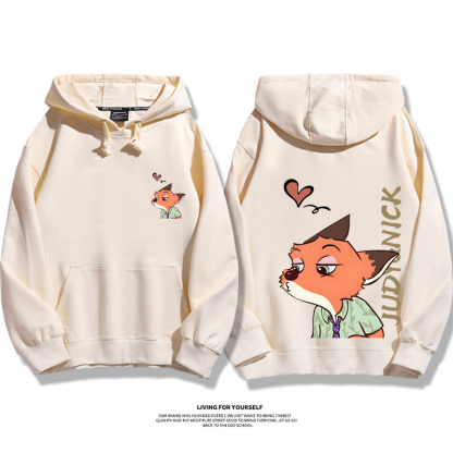 瘋狂動物城 2025秋冬新款 親子情侶男女連帽衛衣-ZUIHANG SHOP