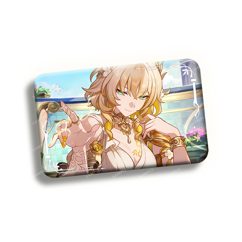 崩壞:星穹鐵道 與你同行的回憶系列週邊方形雙閃徽章