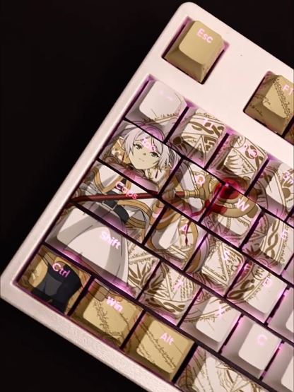 葬送的芙莉蓮透光RGB108鍵標準配列衛星軸鍵帽