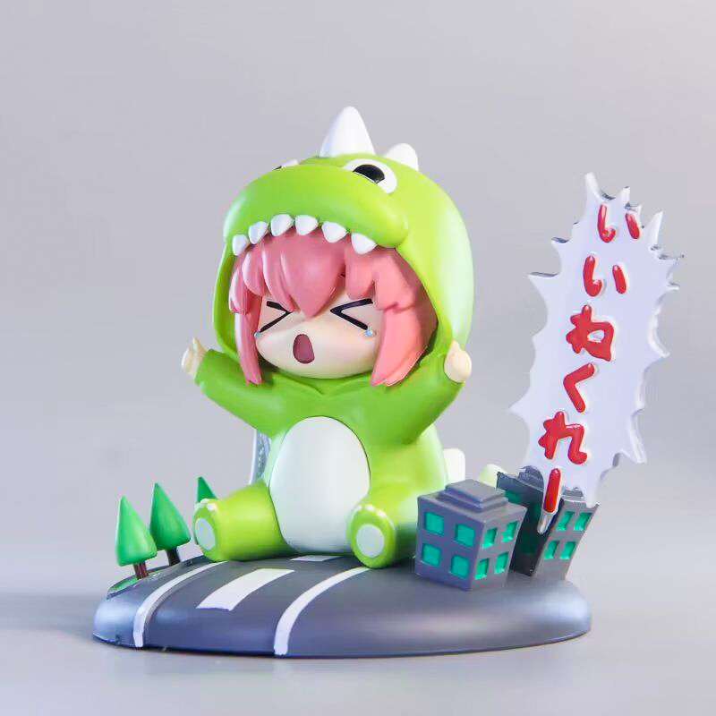 孤獨搖滾 恐龍服 波奇醬 Q版怪獸模型-ZUIHANG SHOP