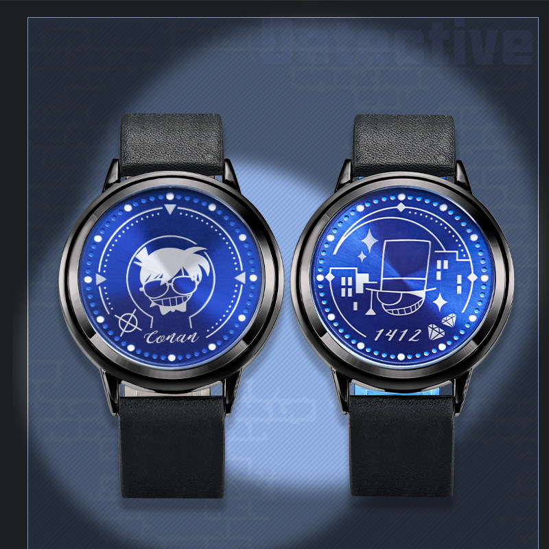 名偵探柯南系列手錶 動漫周邊LED觸屏手錶電子錶-ZUIHANG SHOP