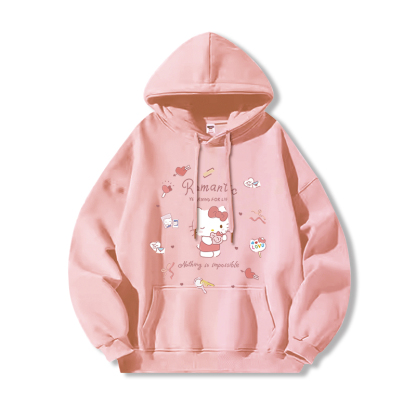 三麗鷗新款 親子情侶男女款連帽衛衣-ZUIHANG SHOP
