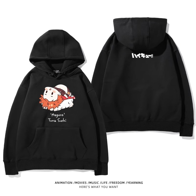 排球少年新款 親子情侶男女款連帽衛衣-ZUIHANG SHOP