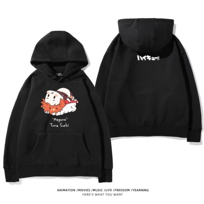 排球少年新款 親子情侶男女款連帽衛衣-ZUIHANG SHOP