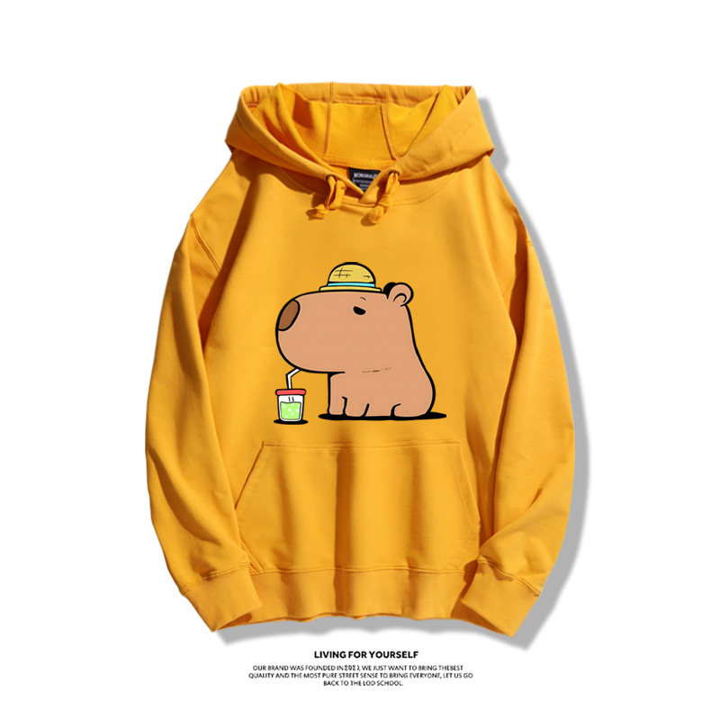 卡皮巴拉新款 親子情侶男女款連帽衛衣-ZUIHANG SHOP