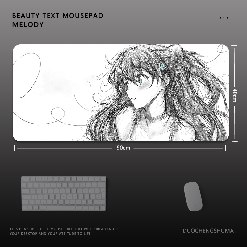 二次元亂線 主題桌墊 布質滑鼠墊-ZUIHANG SHOP