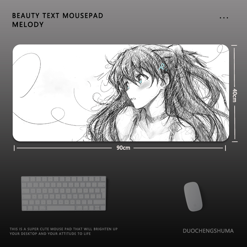 二次元亂線 主題桌墊 布質滑鼠墊-ZUIHANG SHOP