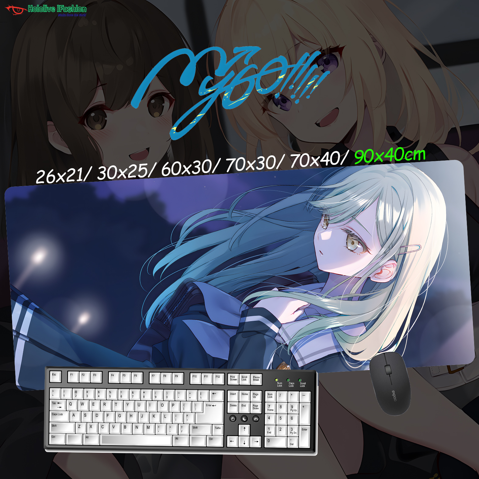 BanG Dream! It's MyGO!!!!! 超大鎖邊主題桌墊 布質滑鼠墊