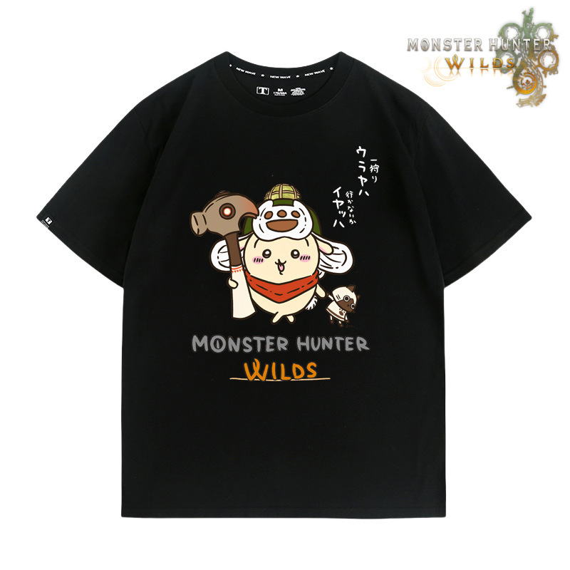 《魔物獵人荒野》第3彈 印花短袖T恤-ZUIHANG SHOP