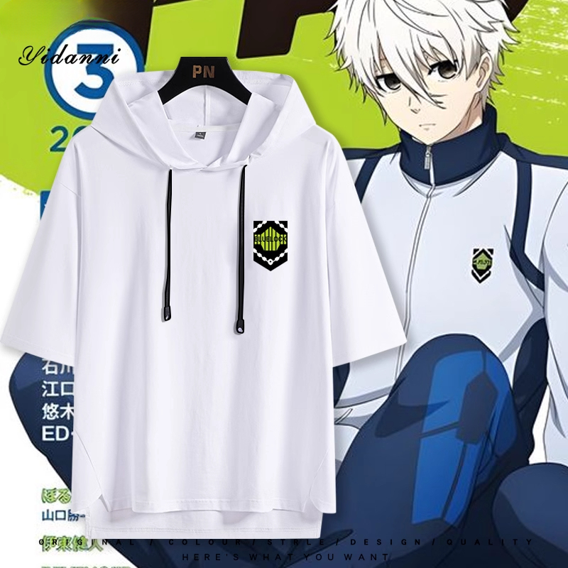 藍色監獄 連帽短袖T恤-ZUIHANG SHOP