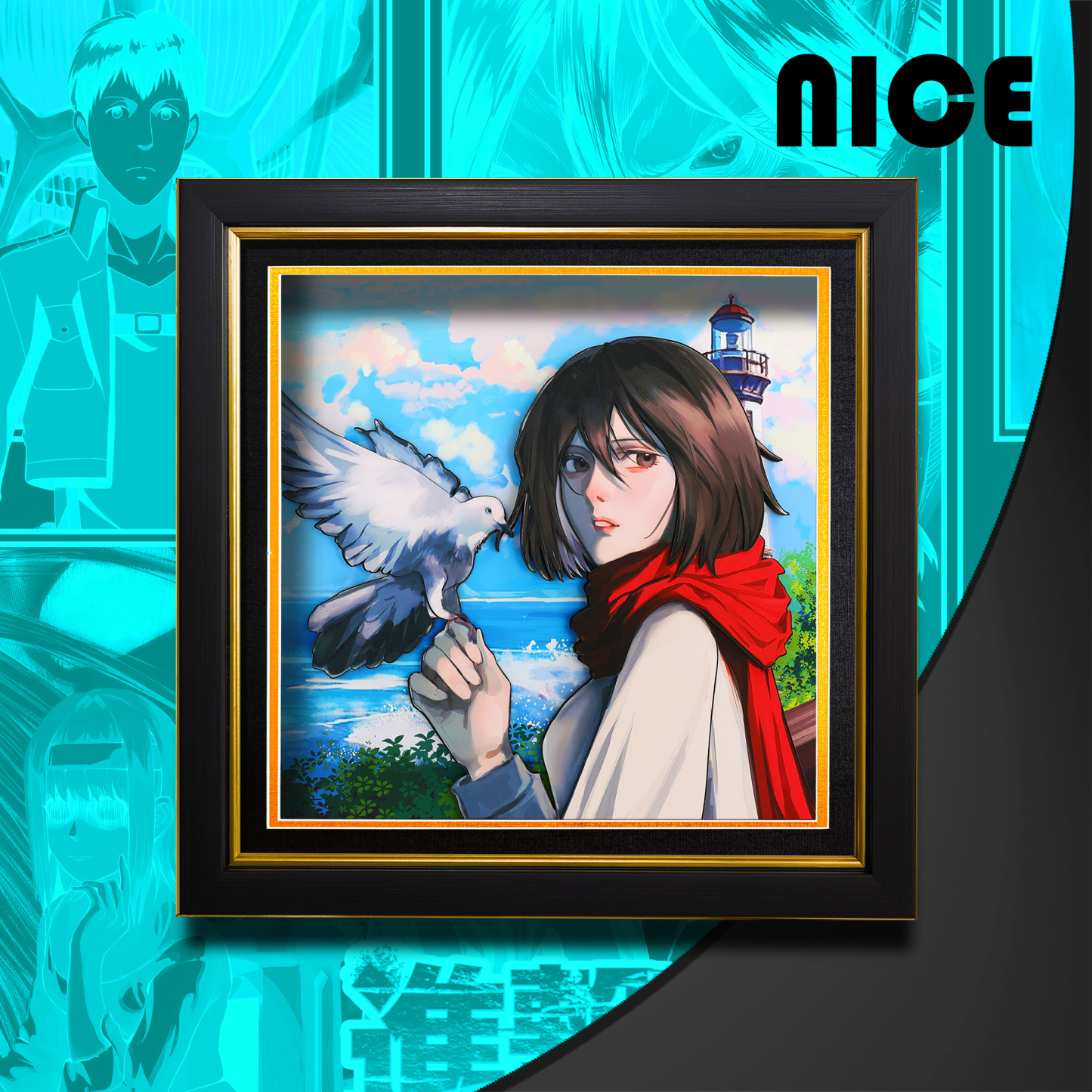 進擊的巨人 3D立體畫-ZUIHANG SHOP