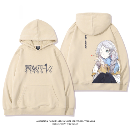 葬送的芙莉蓮新款 親子情侶男女款連帽衛衣-ZUIHANG SHOP