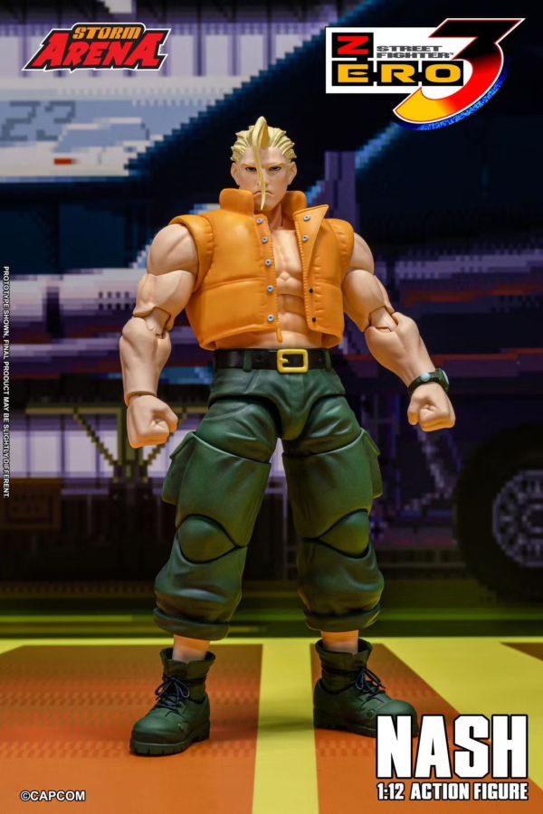 【預購】正版授權 STORM COLLECTIBLES 1/12 少年街霸3 納什