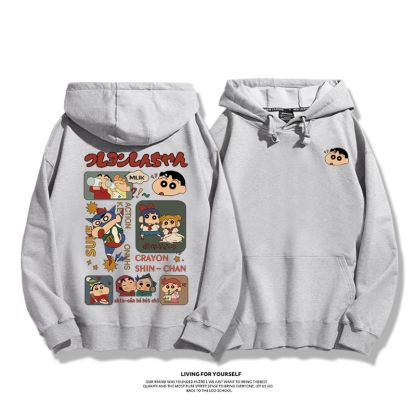 蠟筆小新新款 親子情侶男女款連帽衛衣-ZUIHANG SHOP