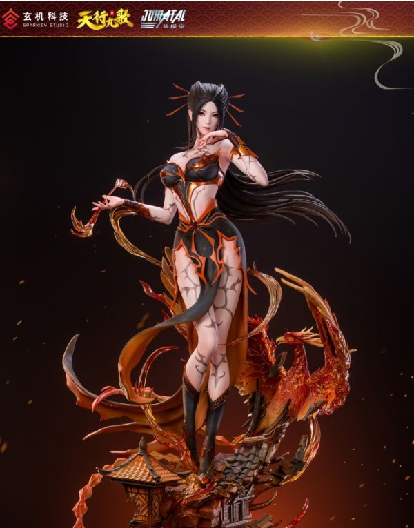 【預購】正版授權 集模堂JOMATAL×玄機科技 天行九歌 焰靈姬 1/4雕像