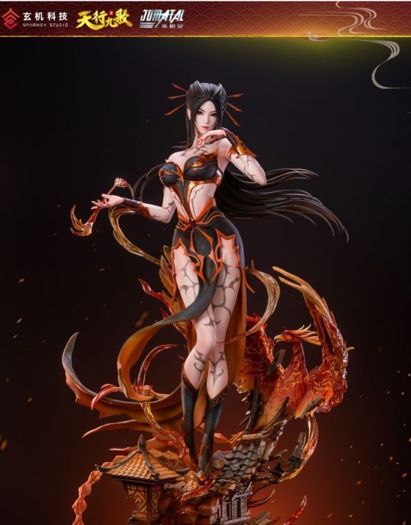 【預購】正版授權 集模堂JOMATAL×玄機科技 天行九歌 焰靈姬 1/4雕像
