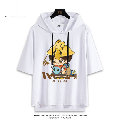 排球少年 連帽短袖T恤