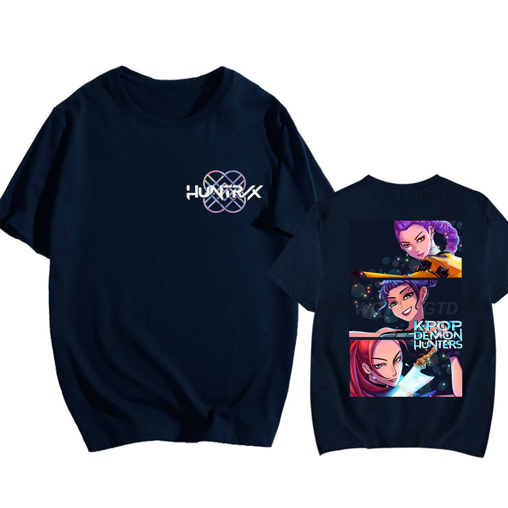 KPop Demon Hunters 獵魔女團印花短袖T恤-ZUIHANG SHOP