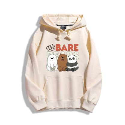 咱們三只裸熊聯名nasa新款 親子情侶男女款連帽衛衣-ZUIHANG SHOP