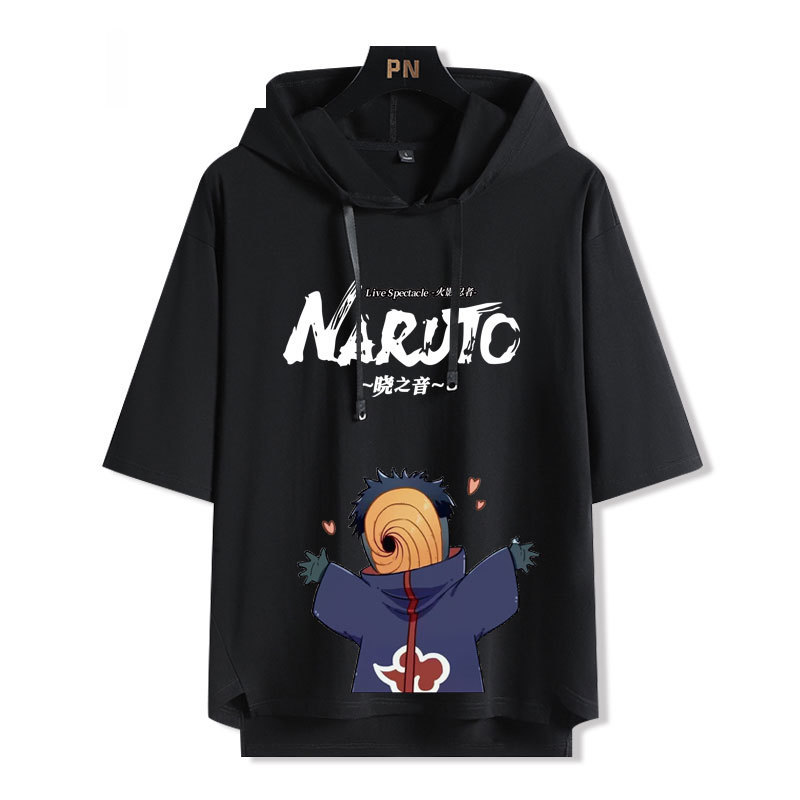 火影忍者 連帽短袖T恤