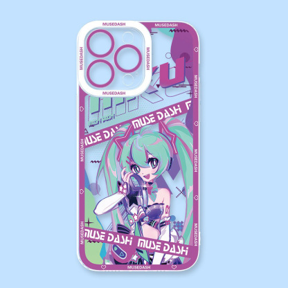 喵斯快跑天使眼透明防摔軟殼-ZUIHANG SHOP