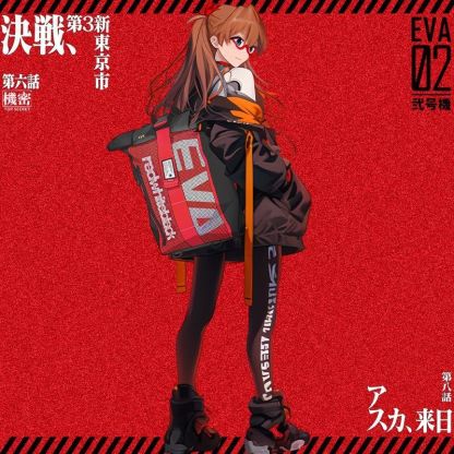 EVA新世紀福音戰士 聯名動漫周邊雙肩包-ZUIHANG SHOP