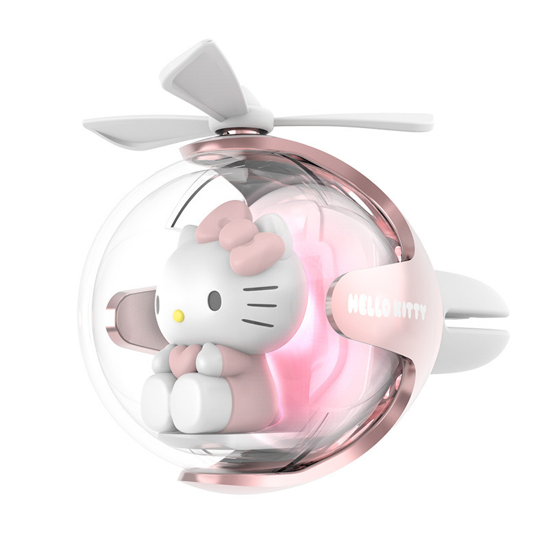 三麗鷗飛行球小風扇高級感車載擺件-ZUIHANG SHOP