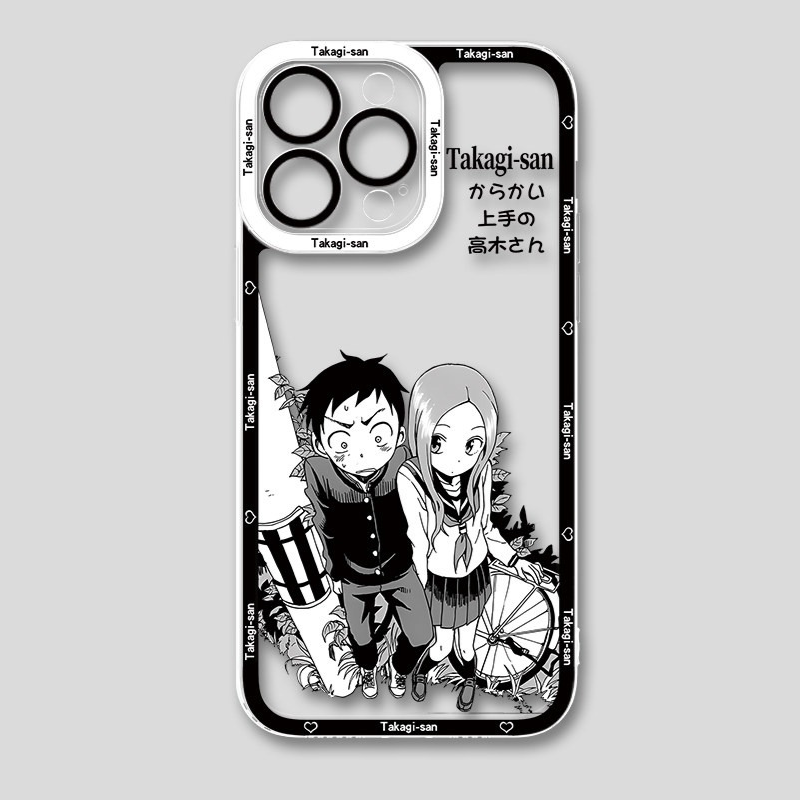 擅長捉弄的高木同學天使眼透明防摔軟殼