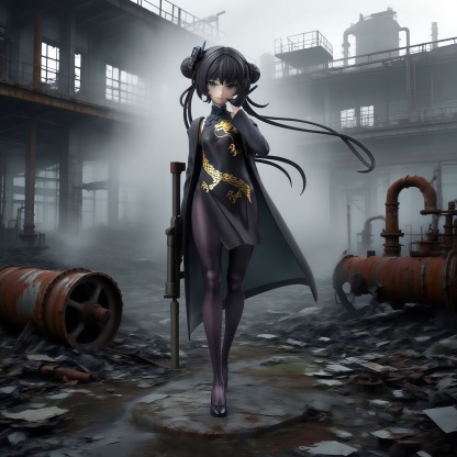 蔚藍檔案 龍華妃咲 站姿-ZUIHANG SHOP