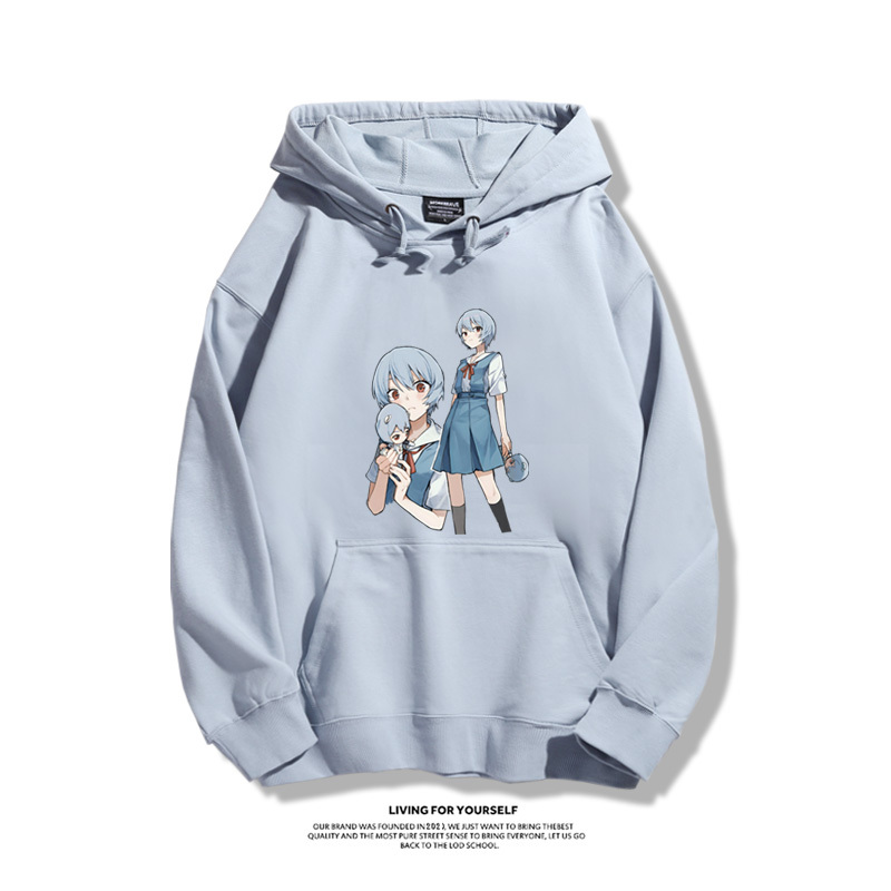 EVA新世紀福音戰士新款 親子情侶男女款連帽衛衣-ZUIHANG SHOP