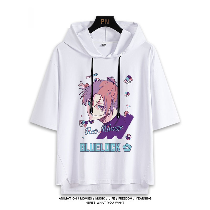 藍色監獄 連帽短袖T恤-ZUIHANG SHOP