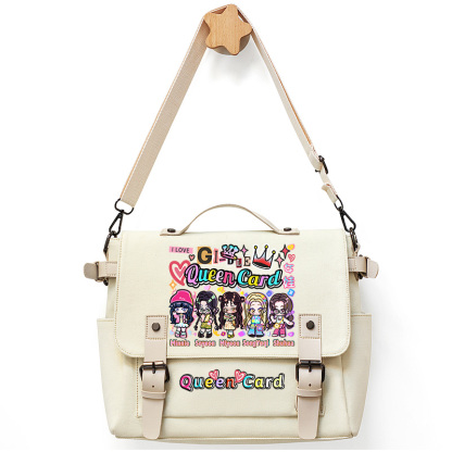 (G)I-DLE 專輯同款手提帆布包 應援單肩斜挎包-ZUIHANG SHOP