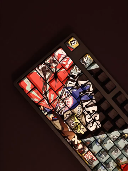 絕區零艾蓮喬透光RGB108鍵標準配列衛星軸鍵帽