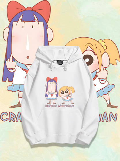 蠟筆小新新款 親子情侶男女款連帽衛衣-ZUIHANG SHOP