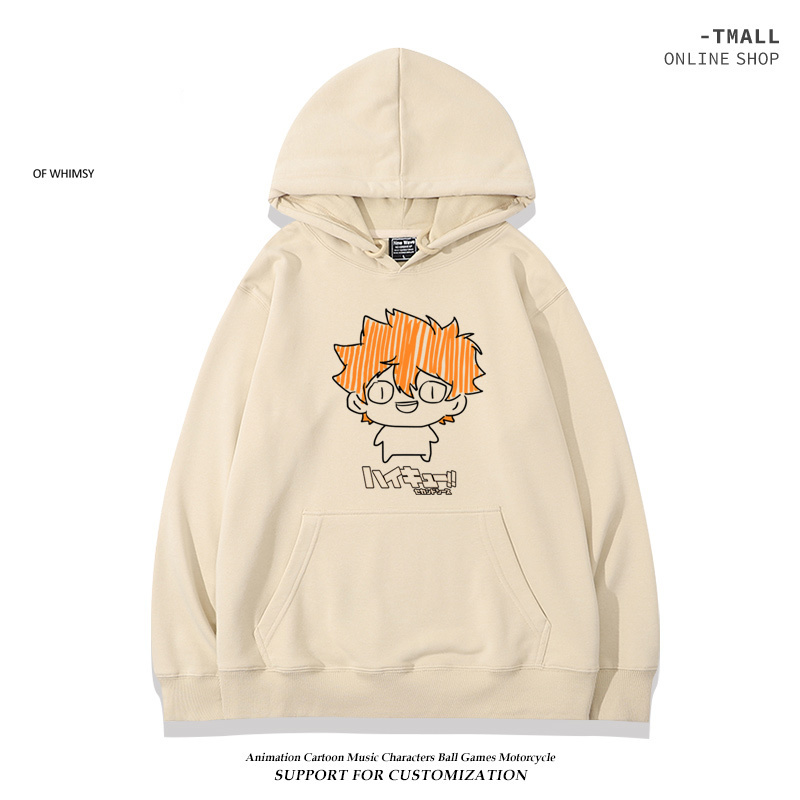 排球少年新款 親子情侶男女款連帽衛衣-ZUIHANG SHOP