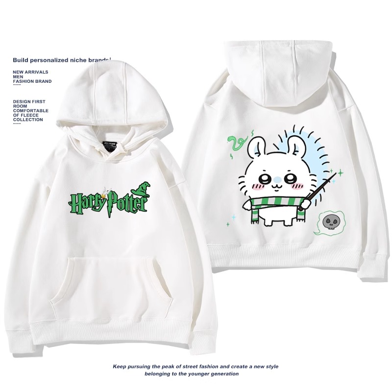 chiikawa 2025秋冬新款親子情侶裝連帽衛衣