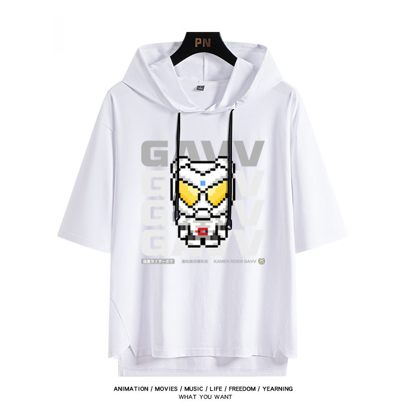 假面動漫騎士 連帽短袖T恤-ZUIHANG SHOP